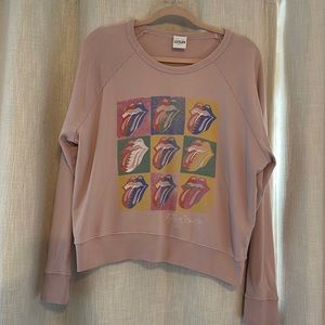Graphic crew neck sweatshirt